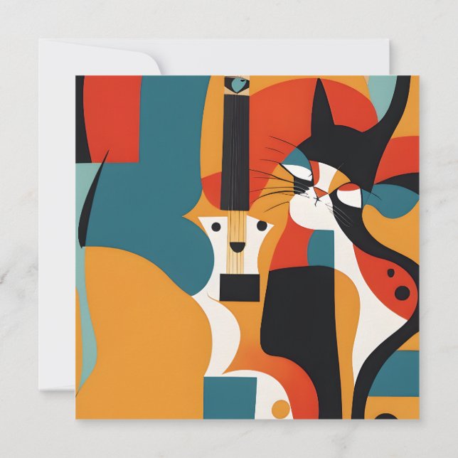 Los Gatos Miro Tocando Jazz (Back)