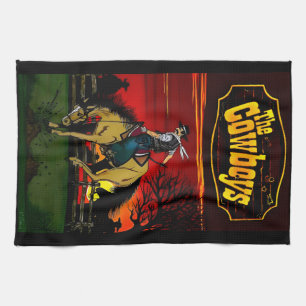 "Los Gauchos" Sandstone Coaster/"The Cowboys" Tea Towel