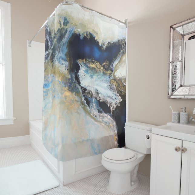 Los Mares Shower Curtain (In Situ)