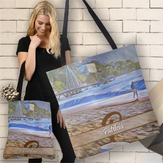 Los Muertos Beach 786 Tote Bag (Creator Uploaded)