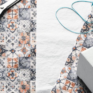 Los Muertos   Floral Day of the Dead Tissue Paper