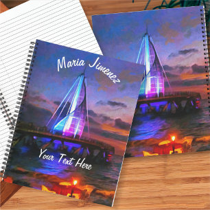 Los Muertos Pier 1182 Notebook