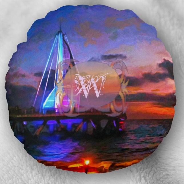 Los Muertos Pier 1182 Round Cushion (Creator Uploaded)