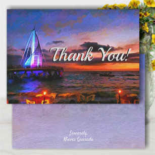 Los Muertos Pier 1182 Thank You Card