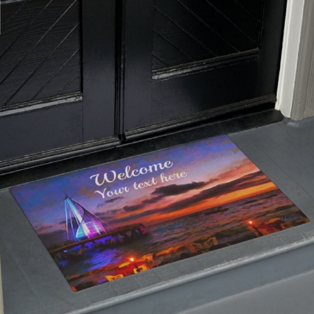 Los Muertos Pier Welcome 1182 Doormat (Creator Uploaded)