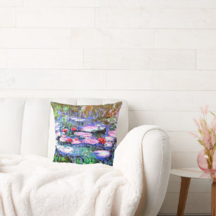 Los Nenufares by Monet Cushion