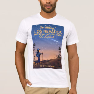 Los Nevados National Natural Park Travel poster T-Shirt