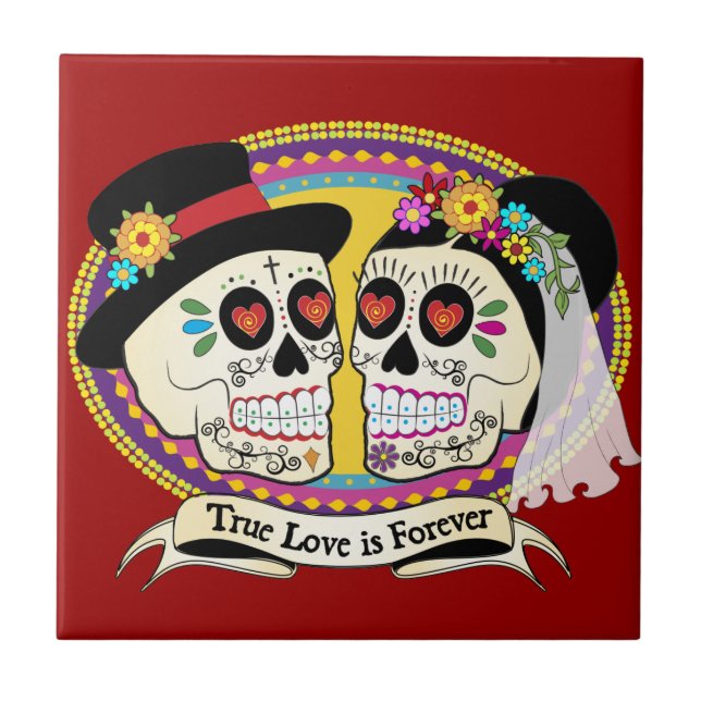 Los Novios (English) Tile (Front)