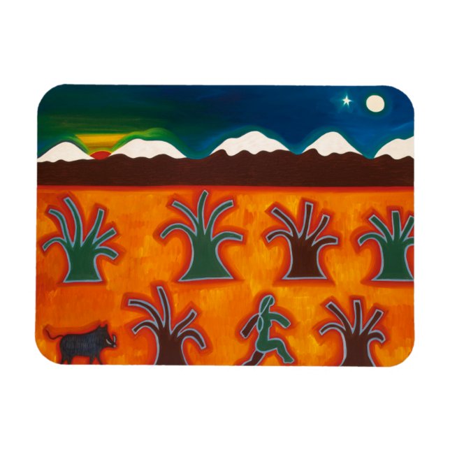 Los Olivos en el Invierno 2010 Magnet (Horizontal)