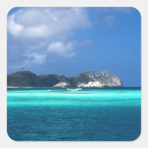 Los Roques Islands, Venezuela Square Sticker
