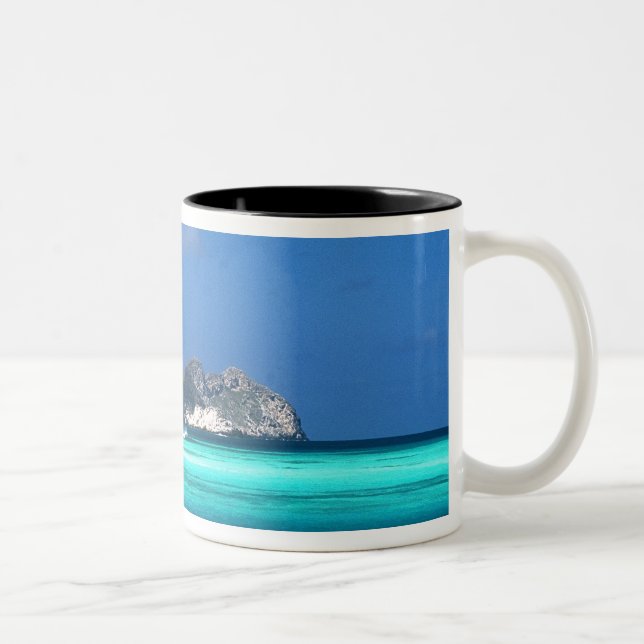 Los Roques Islands, Venezuela Two-Tone Coffee Mug (Right)
