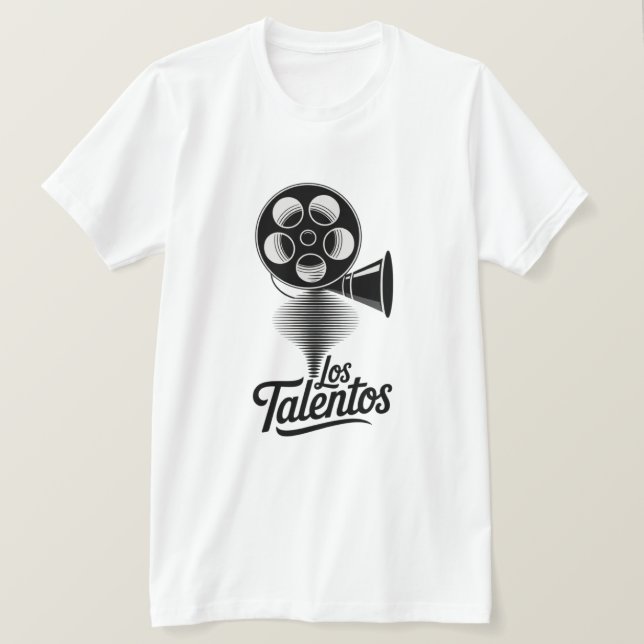 Los Talentos Cinema Logo T-Shirt (Design Front)