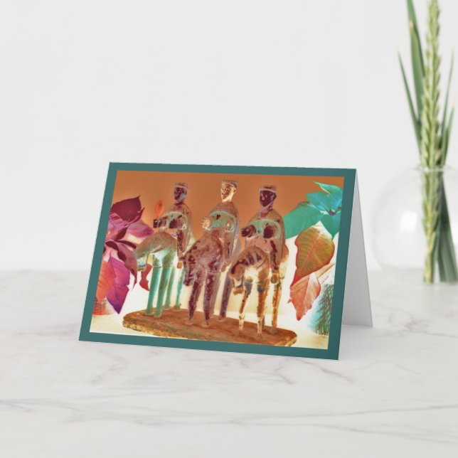 "Los Tres Reyes #3" Holiday Card (Front)