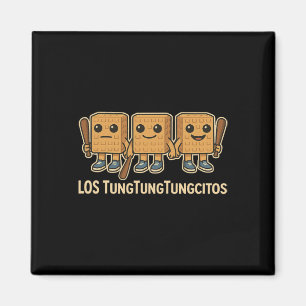 Los Tungtungtungcitos Italian Brainrot Tung Sahur Magnet