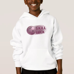 Lose Skill Win Luck Bowling Pink