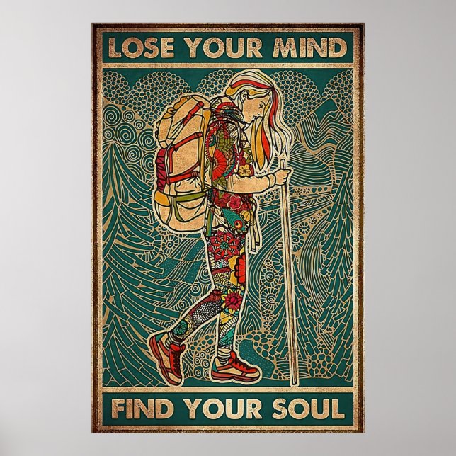 Lose your Mind Find your Soul Poster (Front)