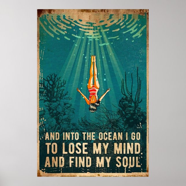 Lose your Mind Find your Soul Poster (Front)
