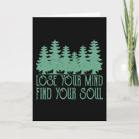 LOSE YOUR MIND Funny Hiking Hikers Wanderer