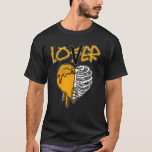Loser  Dripping Heart OG Yellow Toe 1s Matching T-Shirt