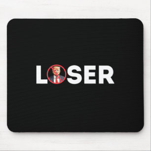 Loser Funny Anti-trump 2024 Loser Not Again Kamala Mouse Pad