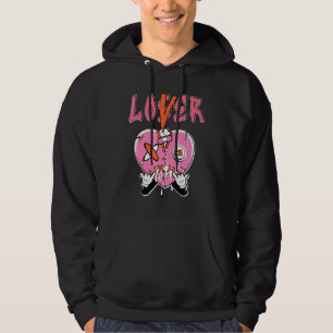 Loser  Heart Dripping GS Pinksicle 5s Matching Hoodie