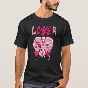 Loser Heart Dripping Low Triple Pink Matching T-Shirt