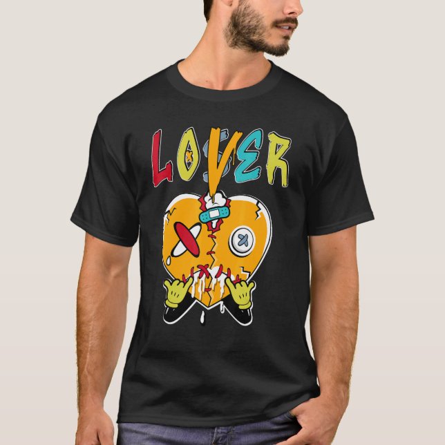 Loser Heart Dripping SB Dunk FroSkate Matching T-Shirt (Front)