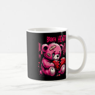 Loser Lover Drip Hurt Broken Heart Pain Bear Valen Coffee Mug