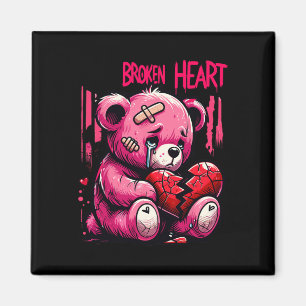 Loser Lover Drip Hurt Broken Heart Pain Bear Valen Magnet