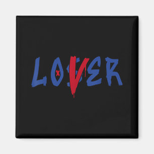 Loser Lover Drip Tee Blue Colour Rare Air Matching Magnet