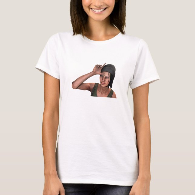 LOSER SIGN x Nea Karlsson   T-Shirt (Front)