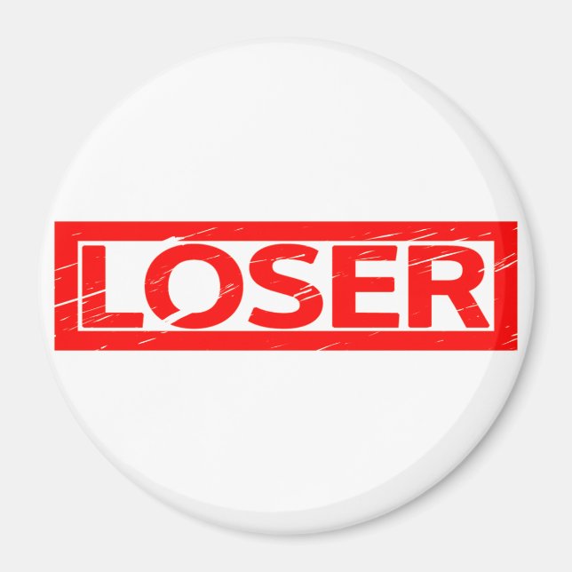 Loser Stamp Magnet (Front)