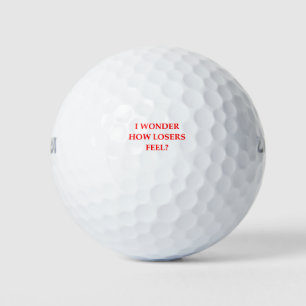 LOSERS GOLF BALLS
