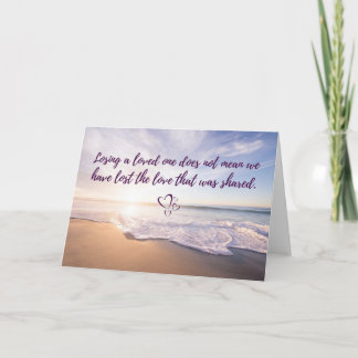 Losing a Loved One Card