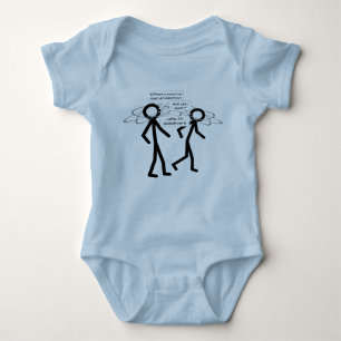 Losing An Electron joke - infant creeper