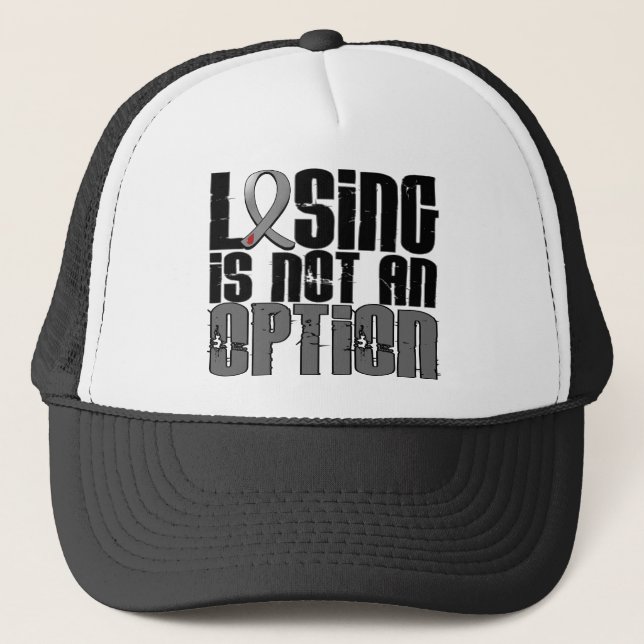 Losing Is Not An Option Diabetes Trucker Hat (Front)