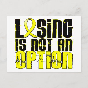 Losing Is Not An Option Endometriosis Postcard