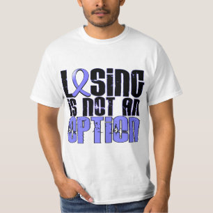 Losing Is Not An Option Prostate Cancer T-Shirt