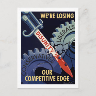 Losing Our Competitive Edge Postcard