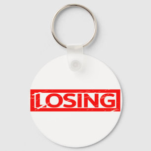 Losing Stamp Key Ring