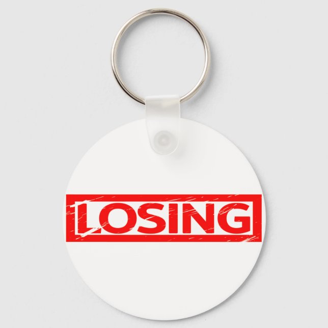 Losing Stamp Key Ring (Front)