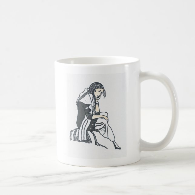 Losing the partner coffee mug (Right)