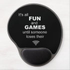 Losing WiFi Internet Mouse Pad - Black