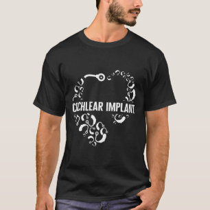 Loss Awareness Love Cochlear Implant Asl Hearing D T-Shirt