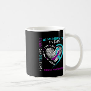 Loss Father In Memory Of My Dad Suicide Awareness Coffee Mug