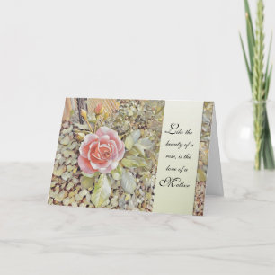 Loss of a Mother - Rose Sympathy Card