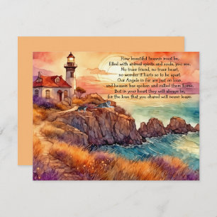 Loss of a Pet Condolence Sympathy Greeting Card