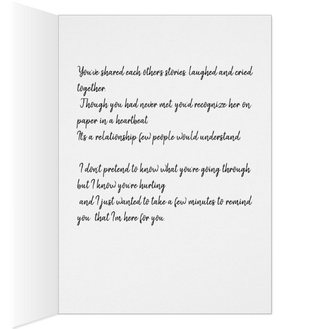 Loss of Pen Pal (Inside (Right))