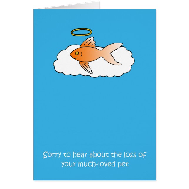 Loss of Pet Fish Sympathy (Front)