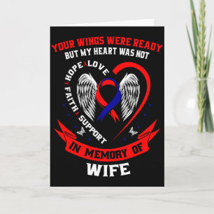 Loss Of Wife Chd Awareness Month Heart Disease Gra Card